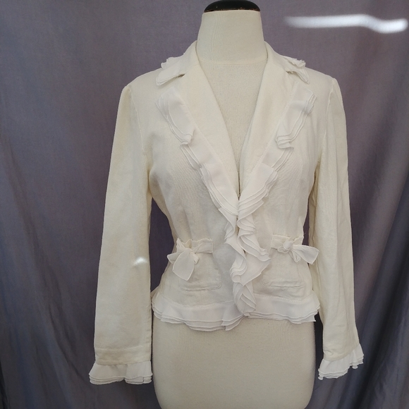 Anne Carson linen blazer